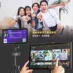 【J-POWER】SINGPAD 15.6吋美華終身版+6.5吋實木重砲 卡拉OK 便攜式 無線麥克風 戶外露營 點唱機, , large