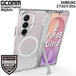 GCOMM 三星 Z Fold8 Ultra Fold7 磁吸晶透金屬支架防摔殼 Crystal Fusion MagSafe 兼容, , large
