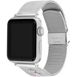 COACH Apple Watch 錶帶 38/40/41mm 適用 粉紅色水晶絲帶 米蘭錶帶(不含手錶), , large