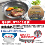 【日本竹原】日本製霞星空銀IH不沾平底鍋20cm(含蓋)可用金屬鏟/不挑爐具, , large