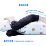 【旭】日本旭川AIRFIT氧活力涼感側睡枕-童話森林正確睡姿 海馬枕 長型抱枕 側睡枕 抱枕, , large