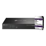 TP-LINK 昌運監視器 VIGI NVR1008H-8MP 8路 網路監控主機 + WD PRO 10TB監控專用硬碟, , large