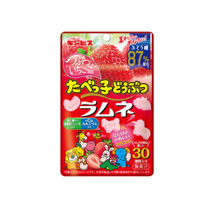 金必士動物造型汽水糖-草莓風味