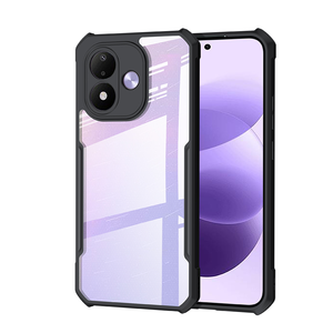 XUNDD訊迪 軍事防摔 紅米Redmi Note 17 5G/4G 鏡頭全包覆 清透保護殼 手機殼(夜幕黑)