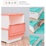 【Y HOUSE】Fully open storage box/storage box/organization box/plastic box-35L red, , large
