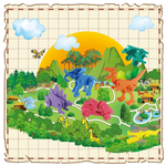 【PMU必美優】DIY立體EVA組裝玩具6入組(顏色隨機), , large