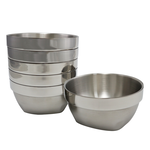 米雅可經典316不鏽鋼方形雙層隔熱碗-14cm-6入x1盒, , large