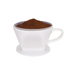 PEARL HORSE Ceramic Coffee Dripper for 2&ndash;4 Cups &ndash; White (JA-001-102-C-W), , large