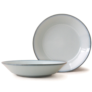 [豐名日本餐具] 8.0"湯盤 藍釉 / C08PL0-643-3
