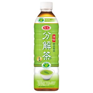 愛之味油切分解茶-綠茶風味(無糖) 590ml(箱購依實際收貨為主，無法保證原封箱出貨)