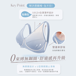 【Clany可蘭霓】台灣製Coolplus極薄透氣無鋼圈全罩BCD內衣 8055-52 藍色, , large