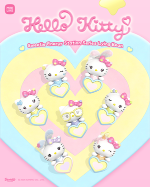 【際洋文化】Hello Kitty Style甜心能量站系列趴趴萌趣豆