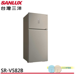 SANLUX台灣三洋 580公升一級變頻雙門電冰箱 SR-V582B, , large