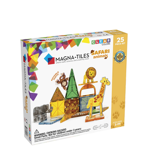 Magna-Tiles 磁力積木25片-非洲動物