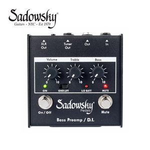 Sadowsky SBP-1 Bass Preamp / DI 前級效果器【敦煌樂器】