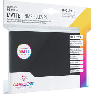 【Asmodee】高級磨砂牌套(多種顏色) Gamegenic Matte Prime Sleeves