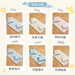 【DUYAN 竹漾】日本雙層紗x兒童乳膠午睡墊三件組 (兩用被+枕頭+乳膠睡墊) / 多款任選 睡袋 睡墊, , large