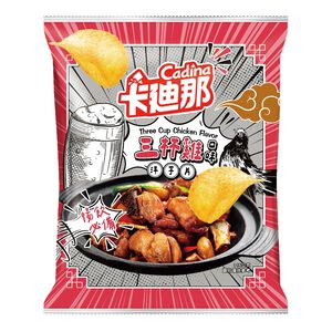 卡迪那洋芋片三杯雞口味115G
