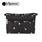 Lesportsac Cosmetic Clutch 雙層拉鍊化妝包 收納袋 盥洗包 女包(歡樂萬聖節)L262-7105P-HH11, , large