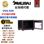 [劉氏國際]SAMURAI UVA藍光殺菌觸控式電子防潮箱 UVA-028, , large