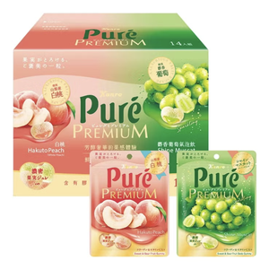 Premium鮮果實軟糖 812g/箱 白桃/麝香葡萄氣泡飲口味