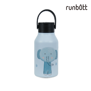 【runbott】Mii 輕量陶瓷保溫瓶350ml-小象_贈圓筒包裝盒