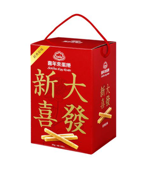Xinnian Dafa Egg Roll Gift Box, Original Flavor, 384g