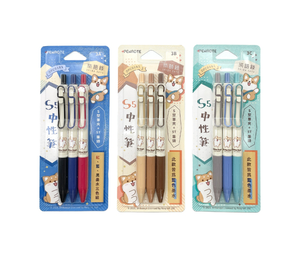 S5 Gel Pen 3-Color Set &ndash; 3A