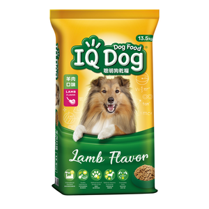 【IQ DOG】聰明狗乾糧13.5kg-羊肉口味
