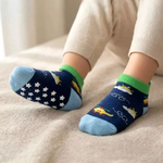 [凱美棉業] 8雙組 隨機出色 MIT台灣製 純棉止滑童襪 滿版交通工具系列 3-6歲, , large