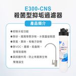 【麗水生活】日本GE300-CNS-殺菌型抑垢過濾器 抑制結垢-去除細菌 過濾器淨水器, , large