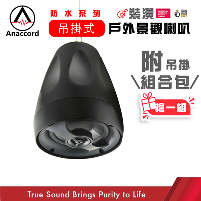 Anaccord 雅那歌音響 | HT-50T IPX66防水喇叭 50W喇叭 一組＋吊掛配件｜