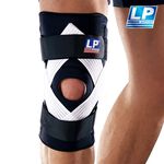 LP SUPPORT 穩定型彈簧膝關節護具 護膝 開口護膝 支撐 調節式 單入裝&nbsp; 734 【樂買網】, , large