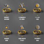 暴力風扇變速款10節1電1充, , large
