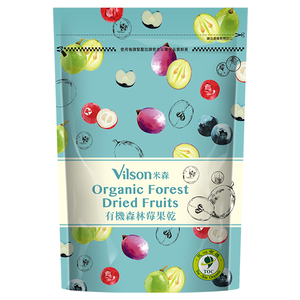 Organic forest dried fruits