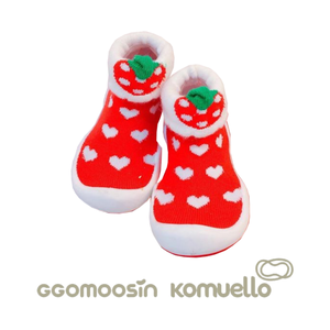 【KOMUELLO】學步鞋─甜心草莓(115mm/125mm/135mm/145mm)