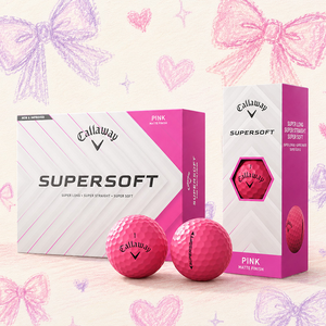 Callaway 高爾夫球 Supersoft 12球/盒 粉色