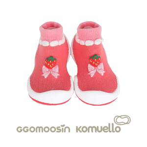 【GGOMOOSIN】學步鞋─小草莓(105mm/115mm/125mm/135mm)