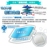 【LASSLEY】冰絲涼感枕墊枕片枕頭保潔墊枕巾墊枕涼枕冰枕, , large