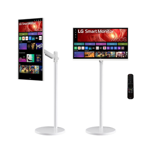 LG 樂金 HoMIE機 Pro3 32U720SA-W智慧聯網螢幕+移動支架組合(32型/webOS/AirPlay2/IOT操控)