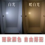 【PA LED】自動感應 LED 櫥櫃燈 衣櫥燈 展示燈 家具燈 碗櫃燈 鞋櫃燈 絞鏈燈 安裝方便 DIY 暖白光, 暖白光, large