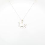 【Angel & Me】Cute Unicorn s925 sterling silver necklace Christmas Birthday gift, , large
