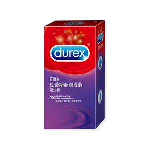 【杜蕾斯 Durex】超潤滑裝衛生套12入/盒 保險套
