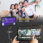 【J-POWER】SINGPAD 15.6吋美華終身版+12吋雷鬼 卡拉OK 便攜式 無線麥克風 戶外露營 點唱機, , large