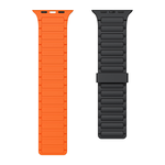 【HIPPORIZZ】Magnix 磁吸錶帶 Apple Watch (42/44/45/46/49mm) 黑橘, , large