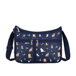 Lesportsac Deluxe Everyday Bag 經典斜背包 側背包 通勤旅行包 女包 男包(熱帶度假貓咪), , large