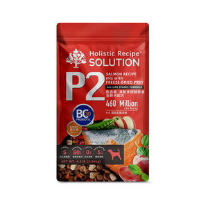 【耐吉斯】P2 凍乾多拼鮭魚餐-全齡犬 4.5磅(狗飼料/犬飼料/犬糧)