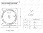 【協進五金】斜轉盤 電藻黑, , large