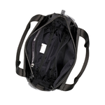 Lesportsac Small Jenni Crossbody 斜背手提水桶包 兩用包 側背包 送禮 禮物 女包(亮面黑), , large