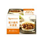 UNIDESIGN 蜜汁雞肉米漢堡, , large